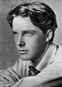 Brooke's portrait from Arthur St John Adcock's "For remembrance" (1920)