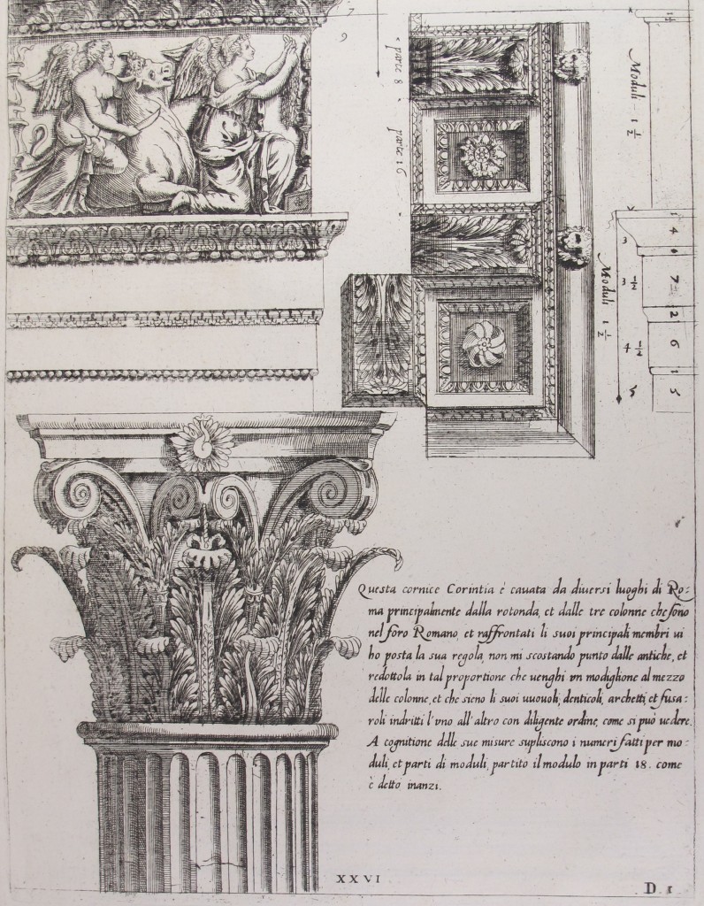 Vignola, Li cinque ordini di architettura (Venice, ?1648), CCA.66.3