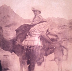 Figure 2: Margaret Dunlop Gibson on her travels
