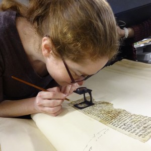 Figure 6: Surveying the ink in the collection