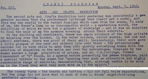 The Changi Guardian - 7th September 1942 The Changi Guardian - 7th September 1942