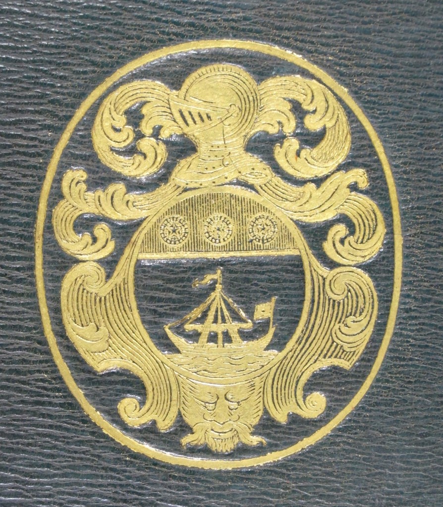 Utterson's arms on Inc.5.A.4.4[410]