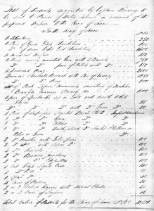 List of gifts for the King of Siam, 1825 (RCMS 65_3_6)