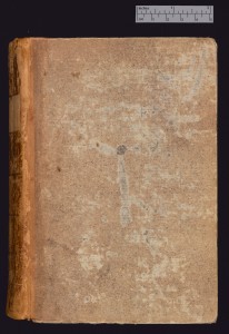 Twentieth-century binding of brown boards, attached to MS Ff.6.8